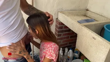 Desi Stepsister Indian Sex – Homemade Backyard Fetish with Big Ass Tranny