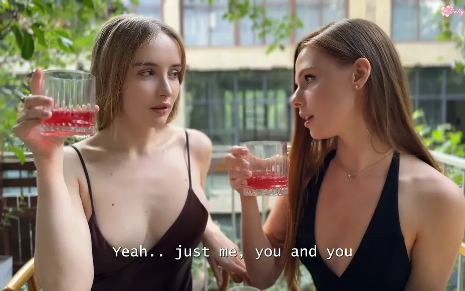 Petite Teen Stepsisters Threesome – First Date Sex with Lucky Man